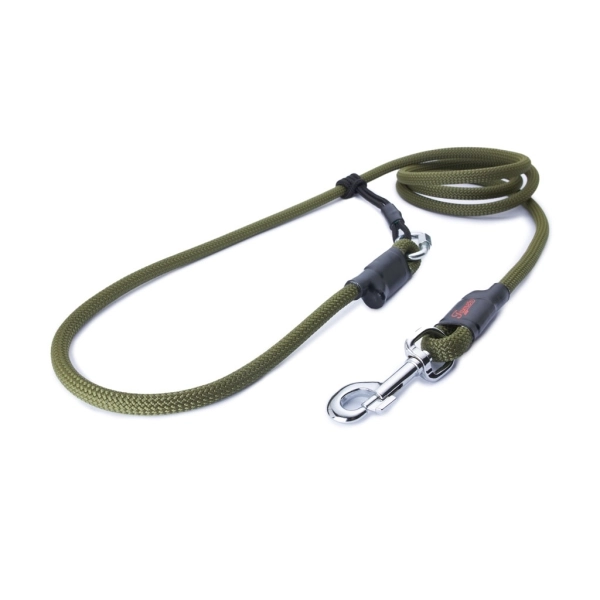 EASYLONG Hundeleine - L - 4m - olive